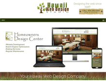 Tablet Screenshot of hawaiiwebdesignstudio.com